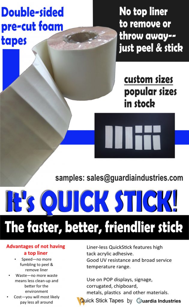 Quick Stick Tapes Quick Stick tapes