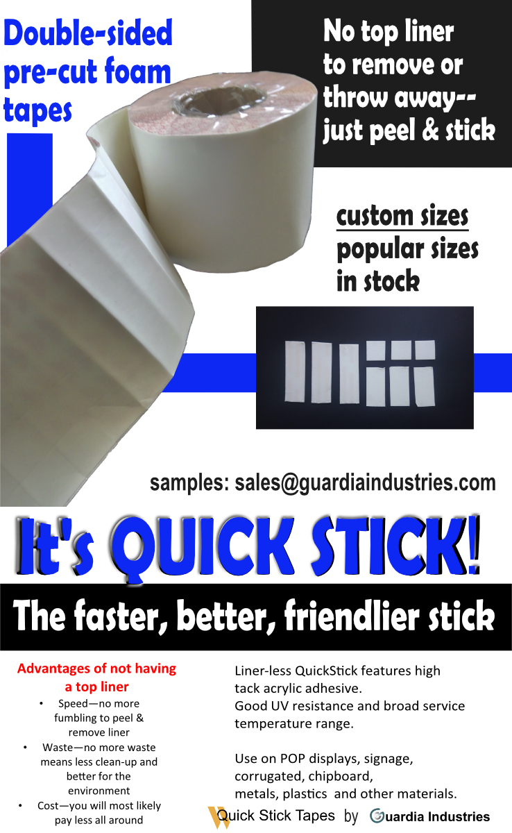 Quick Stick Tapes Quick Stick tapes