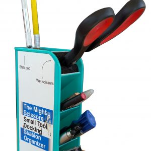 The Mighty Scissors™ Small Tool Docking Station Organizer