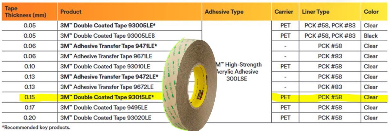 3M 93015LE (300 LSE) double-sided tape - Image 3